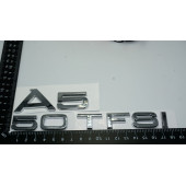 Audi A5 50 TFSi Krom ABS 3M 3D Bagaj Yazı Logo Orjinal Ürün - 3