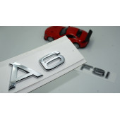 Audi A6 35 TFSi Krom ABS 3M 3D Bagaj Yazı Logo Orjinal Ürün - 1