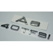 Audi A6 40 TFSi Krom ABS 3M 3D Bagaj Yazı Logo Orjinal Ürün thumbnail 2
