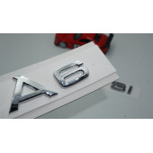 Audi A6 45 TFSi Krom ABS 3M 3D Bagaj Yazı Logo Orjinal Ürün - 1