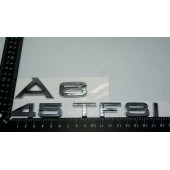 Audi A6 45 TFSi Krom ABS 3M 3D Bagaj Yazı Logo Orjinal Ürün - 3