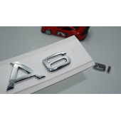 Audi A6 50 TFSi Krom ABS 3M 3D Bagaj Yazı Logo Orjinal Ürün - 1