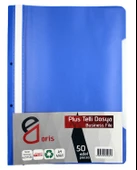 E&D Ofis Plus Mavi Telli Dosya 50'li Paket - 1