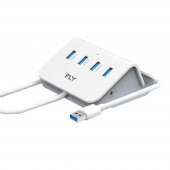 FLY-3408-01 4port  Hub 1-USBC 2.0 - 1