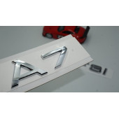 Audi A7 40 TFSi Krom ABS 3M 3D Bagaj Yazı Logo Orjinal Ürün - 1
