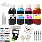 HP 901 UYUMLU KARTUŞ DOLUM SETİ 4X100ML MÜREKKEP - 1