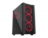 Frisby FC-9320G Gaming Kasa (Dual-Ring RGB Fan + 600W 80+ Bronze)1 x USB 3.0, 2 x USB 2.0 - 2