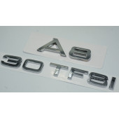 Audi A8 30 TFSi Krom ABS 3M 3D Bagaj Yazı Logo Orjinal Ürün - 2