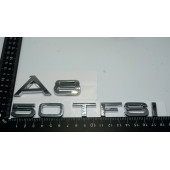 Audi A8 50 TFSi Krom ABS 3M 3D Bagaj Yazı Logo Orjinal Ürün thumbnail 3