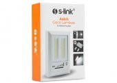 S-link SL-8700 Kademe Ayarlı Led 3-AAA Pilli Gece Lambası - 2