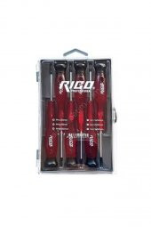 Rıco 003-KK1969 6lı Saatci Tornavida ( 3 Düz- 3 Yıldız ) - 1