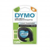DYMO S0721530 LetraTag Plastik ŞeffaF Şerit ( 12 mm X 4 mt ) 12267 - 2