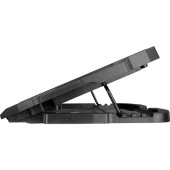 Addison Rampage AD-RC4 Siyah 2-125 mm+2-70mm Işıklı Fan 15"-17" Notebook Soğutucu Stand - 5