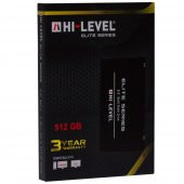 Hi-Level 512GB Elite HLV-SSD30ELT-512G 560-540MB-s 2.5" SATA3 Kızaksız SSD Disk - 2