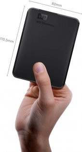 WD 5TB Elements Portable External Hard Drive, USB 3.0 - WDBU6Y0050BBK-WESN Harici Harddisk - 2