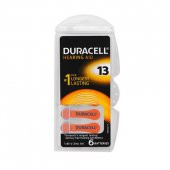 Duracell 13 Numara Düğme Kulaklık Pili İşitme Cihazı İçin 6lı Paket - 1