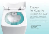 Vitra S50 Rimex Kanalsız Asma Klozet Ve Vitra Gömme Rezervuar Tam Set thumbnail 9