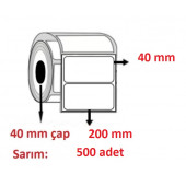 40x200 ECO TERMAL ETİKET( 500lü ) - 1