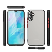 Galaxy A54 Kılıf Zore Hux Düğme ve Kapak Zıt Renk Kılıf thumbnail 5