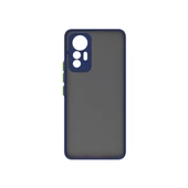 Xiaomi Mi 12 Lite Kılıf Zore Hux Düğme ve Kapak Zıt Renk Kılıf - 4