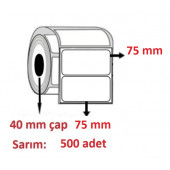 75x75 ECO TERMAL ETİKET ( 500 lü ) - 1