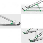 Alüminyum Manyetik Katlanabilir Ayarlı Dizüstü Laptop Standı - 9