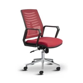 Asbir Mobilya Metis Metal Ayaklı Çalışma Koltuğu Ofis Sandalyesi  Bilgisayar Koltuğu - 2