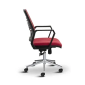 Asbir Mobilya Metis Metal Ayaklı Çalışma Koltuğu Ofis Sandalyesi  Bilgisayar Koltuğu - 3