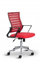 Asbir Mobilya Capri Fileli Ev Ofis Koltuğu Çalışma Koltuğu Bilgisayar Sandalyesi - 1