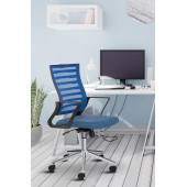 Asbir Mobilya Capri Fileli Ev Ofis Koltuğu Çalışma Koltuğu Bilgisayar Sandalyesi - 5