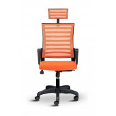 Asbir Mobilya Capri Başlıklı Fileli Ofis Koltuğu Çalışma Koltuğu Bilgisayar Sandalyesi - 2