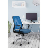 Asbir Mobilya Metis Metal Ayaklı Çalışma Koltuğu Ofis Sandalyesi  Bilgisayar Koltuğu - 4