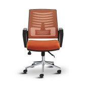 Asbir Mobilya Metis Metal Ayaklı Çalışma Koltuğu Ofis Sandalyesi  Bilgisayar Koltuğu - 1