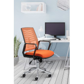 Asbir Mobilya Metis Metal Ayaklı Çalışma Koltuğu Ofis Sandalyesi  Bilgisayar Koltuğu - 4