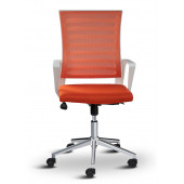 Asbir Mobilya Ceo Fileli Çalışma Koltuğu Ofis Sandalyesi Çalışma Sandalyesi Turuncu - 3