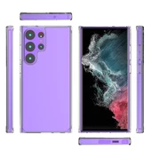 Samsung Galaxy S23 Ultra Kılıf Full Şeffaf Sararmaz Kapak thumbnail 9