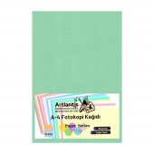 Çağla Yeşil Renkli A-4 Fotokopi Kağıdı 25 li 1 Paket Artlantis Fotokopi Renkli A4 Kağıdı - 1