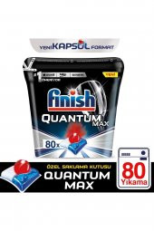 Finish Quantum Max 80 Kapsül Bulaşık Makinesi Deterjanı Tableti - 1