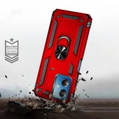 Xiaomi Redmi Note 12 5G Kılıf Zore Vega Yüzüklü Standlı Zırh Kılıf - 8