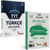 Rasyonel Yayınları TYT MSÜ Türkçe ve Dil Bilgisi Soru Bankası 2li Set - 1