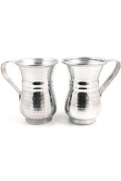 El Dövmesi Alüminyum Su & Ayran Bardağı 2 Adet - 1