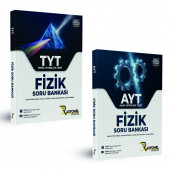 Rasyonel Yayınları TYT-AYT Fizik Soru Bankası 2li Seti - 1
