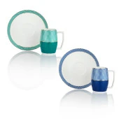 Schafer Flott 6 lı Kahve Fincan Takımı 12 Parça-Asorti02 - 2