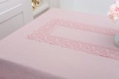 Finezza Gilda Lüx Dantelli Simli Kumaş Pudra Masa Örtüsü  160x220 cm -1467 - 3