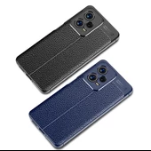 Xiaomi Redmi Note 12 5G Kılıf Zore Niss Deri Desenli Silikon Kılıf - 10