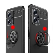 Xiaomi Redmi Note 12 5G Kılıf Zore Ravel Yüzüklü Silikon Kılıf thumbnail 10