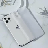 Vendas iPhone 11 Pro Max Uyumlu Wing Serisi Ultra Thin 0.4mm ince Sert Silikon Kılıf - 9