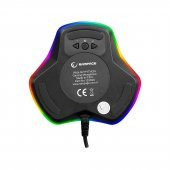 Rampage RMX-M7 Python USB RGB Ledli Siyah Masaüstü Oyuncu Led Mikrofon - 5