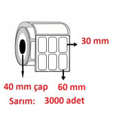 30X60 KUŞE ETİKET 3LÜ ( 3000 li ) - 1