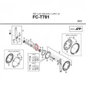 Shimano FC-M761 0.7mm Orta Göbek Pulu Spacer Y1F813110 - 2